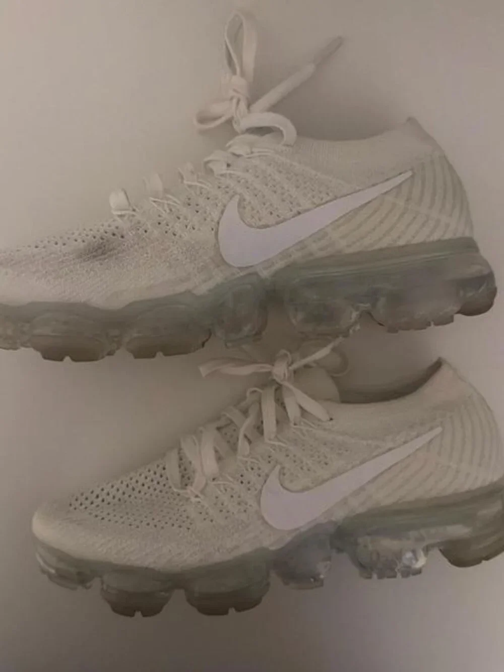 Nike Air Vapormax Flyknit 3 white sneakers #vapormax